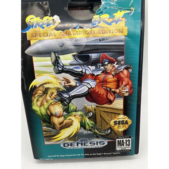 Street Fighter II Special Champion Edition - Sega Genesis - Picture 2 of 11